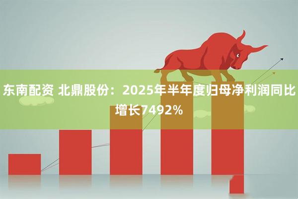 东南配资 北鼎股份：2025年半年度归母净利润同比增长7492%